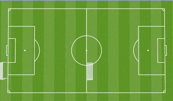Football/Soccer Session Plan Drill (Colour): Play To finish Game