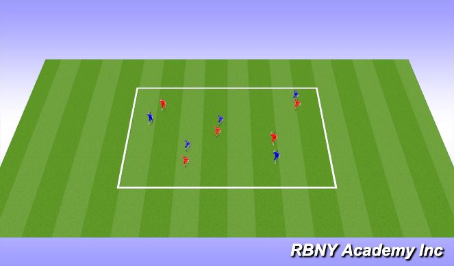Football/Soccer Session Plan Drill (Colour): Introduction