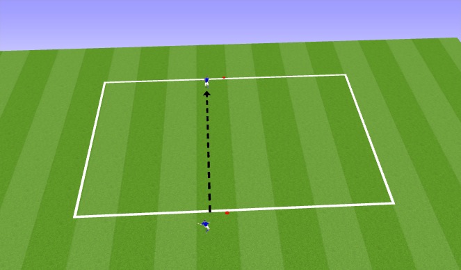 Football/Soccer Session Plan Drill (Colour): Technical Rep