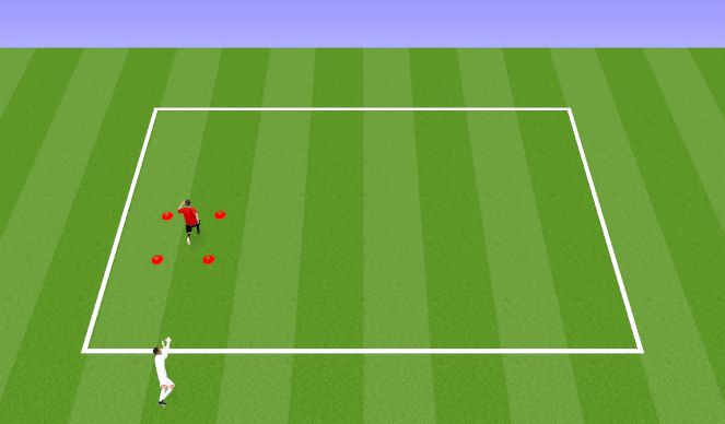 Football/Soccer Session Plan Drill (Colour): Fitness/Prep