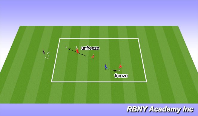 Football/Soccer Session Plan Drill (Colour): Screen 1