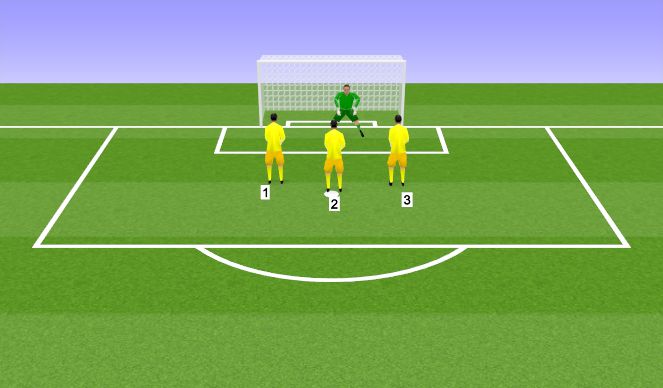 Football/Soccer Session Plan Drill (Colour): Warm-up