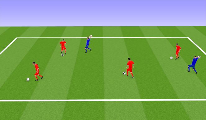 Football/Soccer Session Plan Drill (Colour): Boomball