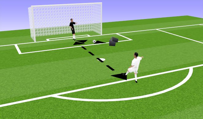 Football/Soccer Session Plan Drill (Colour): Screen 1