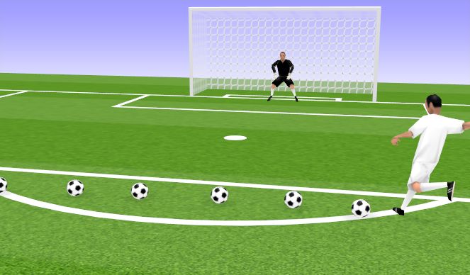 Football/Soccer Session Plan Drill (Colour): Screen 6