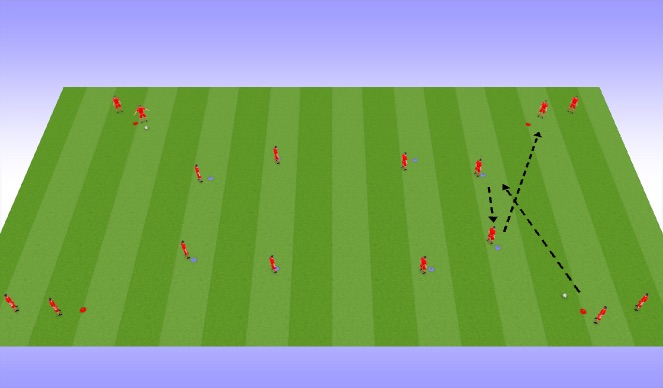 Football/Soccer Session Plan Drill (Colour): Screen 1