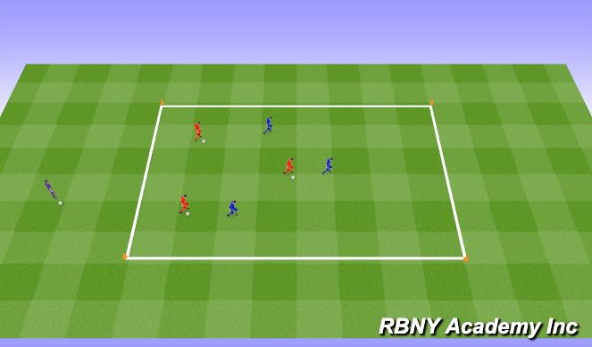 Football/Soccer Session Plan Drill (Colour): Intro