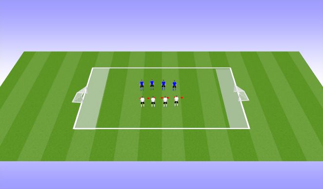 Football/Soccer Session Plan Drill (Colour): Cool Down  Mental Awareness