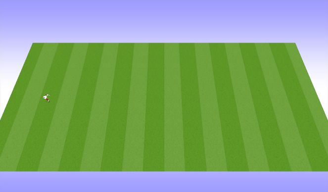 Football/Soccer Session Plan Drill (Colour): passing warm up