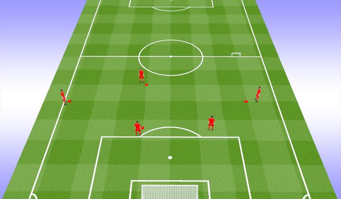 Football/Soccer Session Plan Drill (Colour): Screen 3