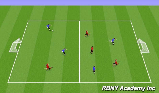 Football/Soccer Session Plan Drill (Colour): GAME