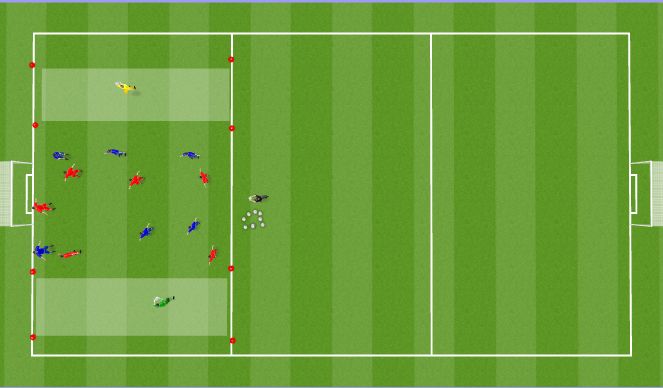 Football/Soccer Session Plan Drill (Colour): Screen 1