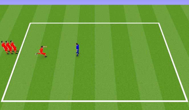 Football/Soccer Session Plan Drill (Colour): Best Defender