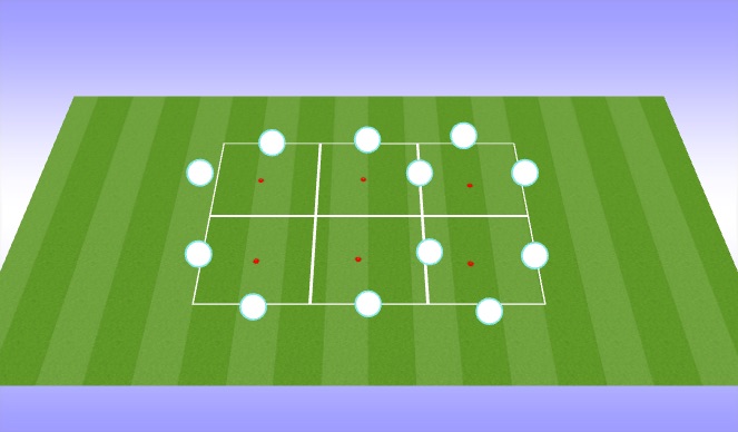 Football/Soccer Session Plan Drill (Colour): Ball Mastery