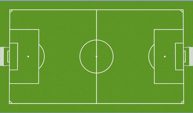 Football/Soccer Session Plan Drill (Colour): mäng