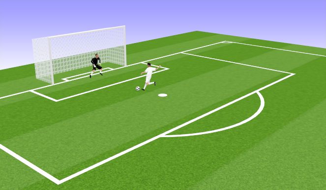 Football/Soccer Session Plan Drill (Colour): Animation 1