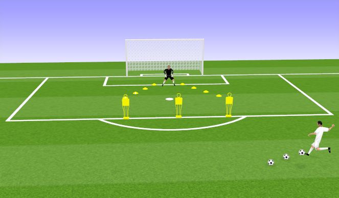 Football/Soccer Session Plan Drill (Colour): Animation 5