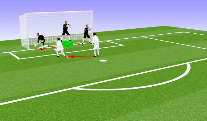 Football/Soccer Session Plan Drill (Colour): Screen 2