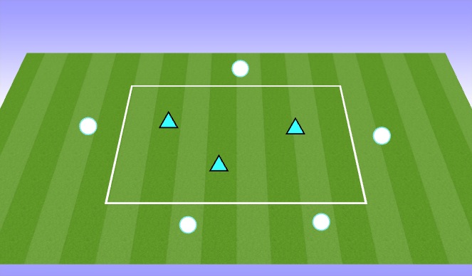 Football/Soccer Session Plan Drill (Colour): Rondo & Activation
