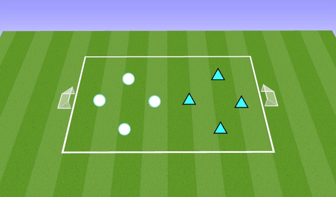 Football/Soccer Session Plan Drill (Colour): Training Game 1
