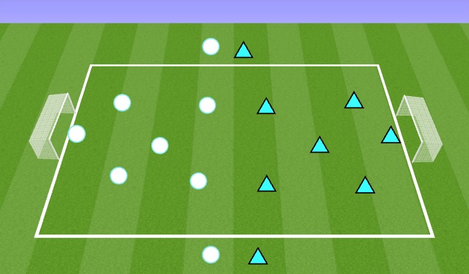 Football/Soccer Session Plan Drill (Colour): Training Game 2