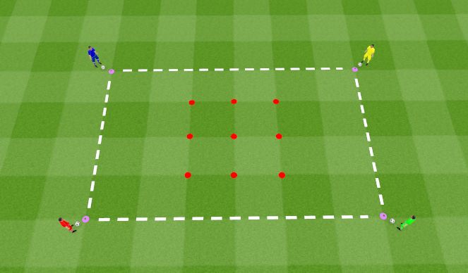 Football/Soccer Session Plan Drill (Colour): Screen 1