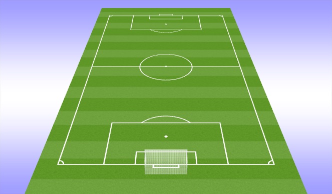 Football/Soccer Session Plan Drill (Colour): SCRIMMAGE