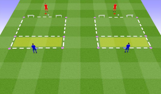 Football/Soccer Session Plan Drill (Colour): Screen 1