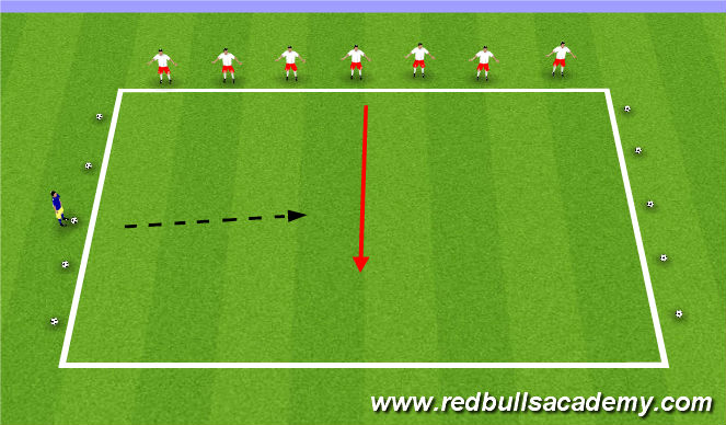 Football/Soccer Session Plan Drill (Colour): Main Theme