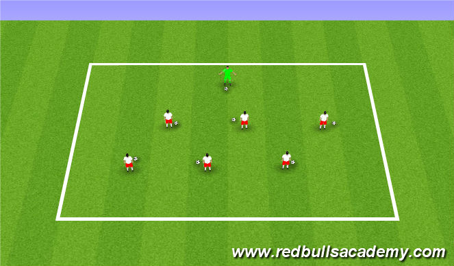 Football/Soccer Session Plan Drill (Colour): I can do this, can you?