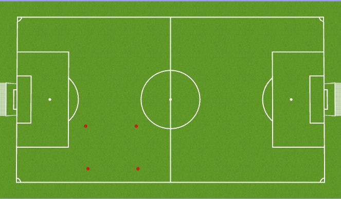 Football/Soccer Session Plan Drill (Colour): Stretches