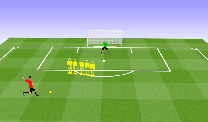 Football/Soccer Session Plan Drill (Colour): Individual work