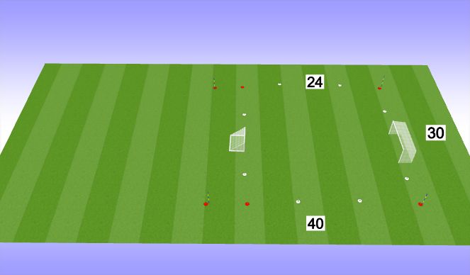 Football/Soccer Session Plan Drill (Colour): Screen 1
