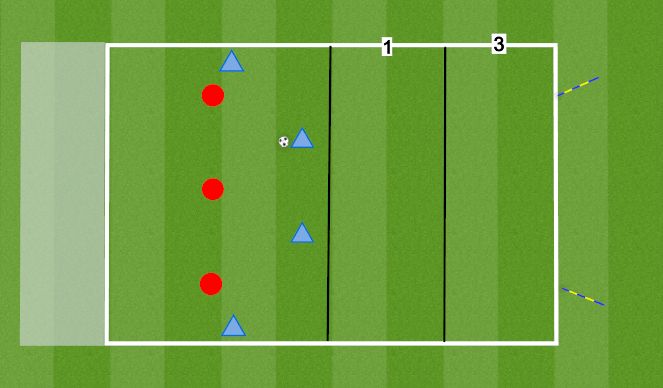 Football/Soccer Session Plan Drill (Colour): Screen 2