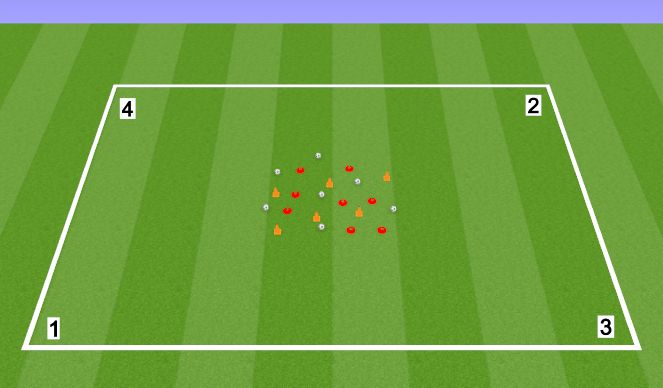Football/Soccer Session Plan Drill (Colour): Screen 1