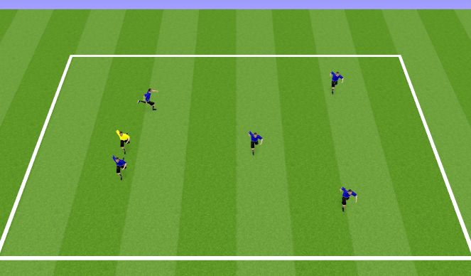 Football/Soccer Session Plan Drill (Colour): Screen 1