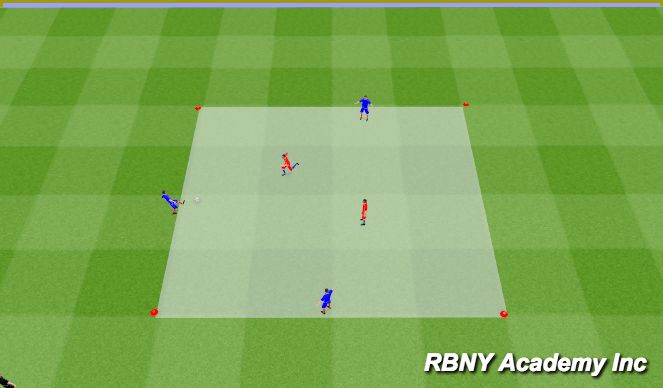 Football/Soccer Session Plan Drill (Colour): Intro.