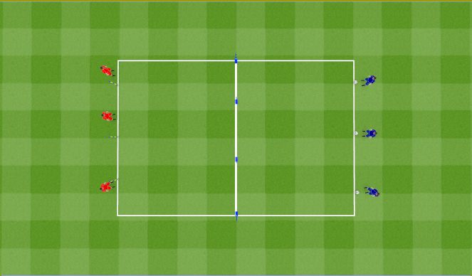 Football/Soccer Session Plan Drill (Colour): Speed relay.﻿ Wyścigi w rzędzach.