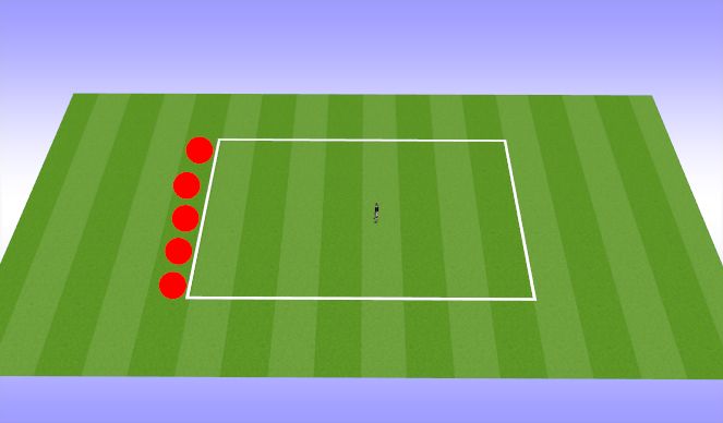 Football/Soccer Session Plan Drill (Colour): Zombies 