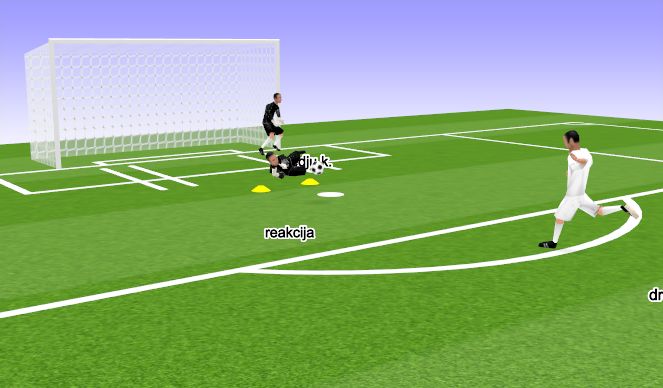 Football/Soccer Session Plan Drill (Colour): Screen 4