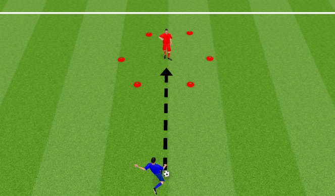 Football/Soccer Session Plan Drill (Colour): Screen 1