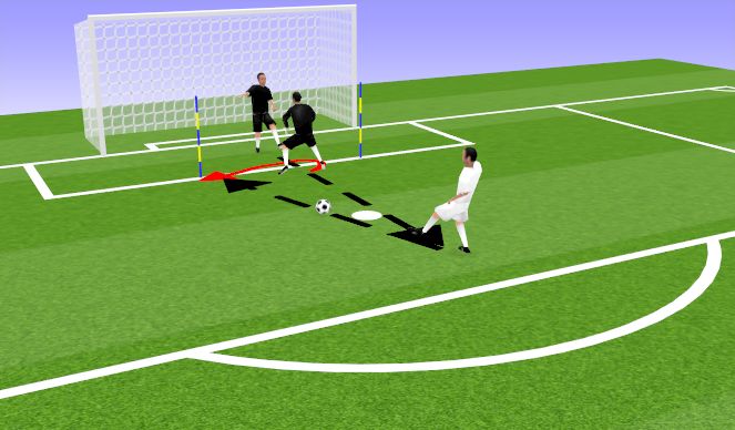 Football/Soccer Session Plan Drill (Colour): Screen 4