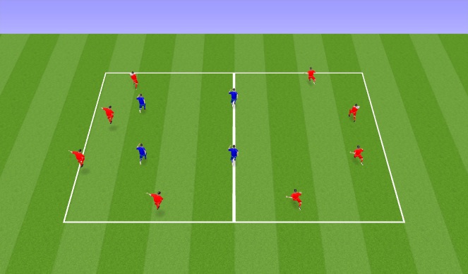 Football/Soccer Session Plan Drill (Colour): Screen 1