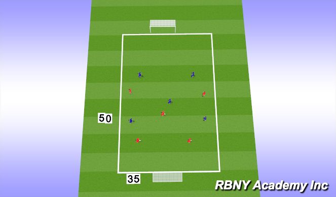 Football/Soccer Session Plan Drill (Colour): Game