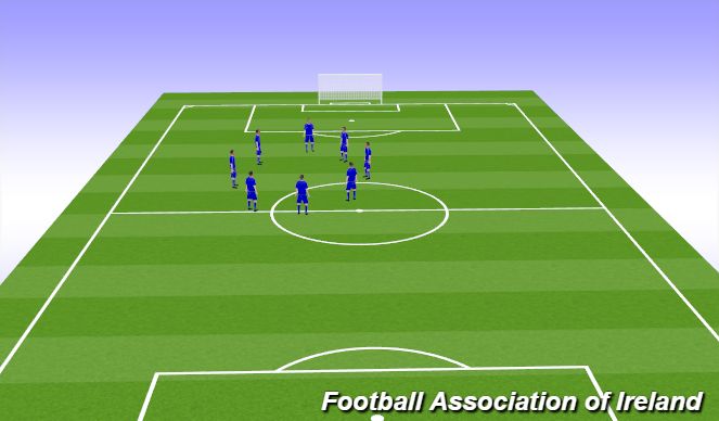Football/Soccer Session Plan Drill (Colour): Screen 3