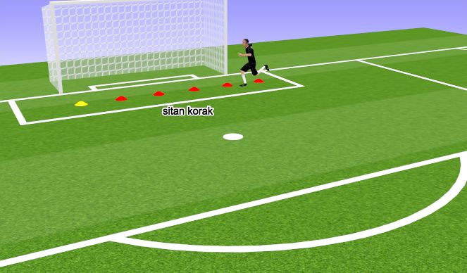 Football/Soccer Session Plan Drill (Colour): Screen 1