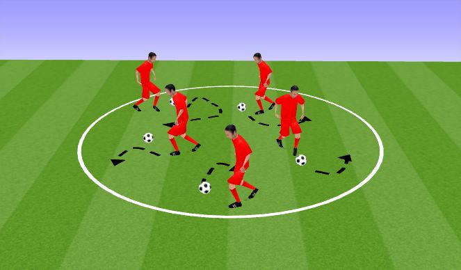 Football/Soccer Session Plan Drill (Colour): 642