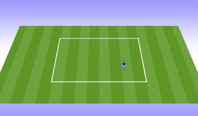 Football/Soccer Session Plan Drill (Colour): Arrival Activity