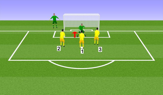 Football/Soccer Session Plan Drill (Colour): Handling Warm-up