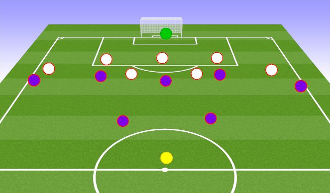 Football/Soccer Session Plan Drill (Colour): Screen 1